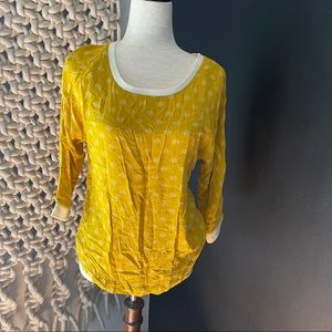 Maeve. Polka Dot Blouse. Anthropologie.